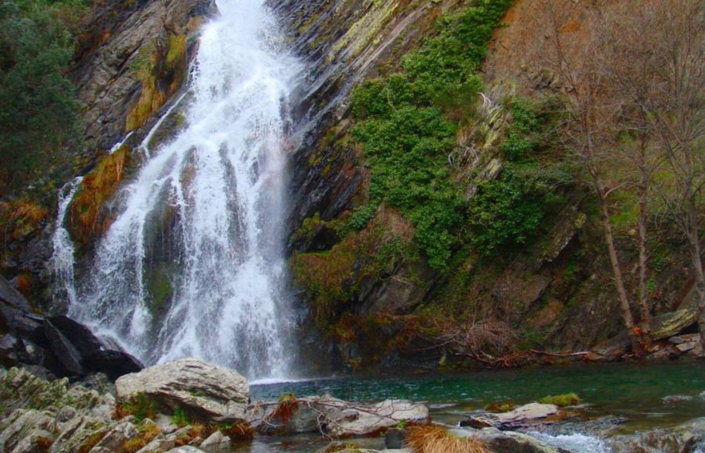 Foto: El salto de agua ideal para visitar esta primavera en Extremadura. (Wikiloc/Juan Desnivel)