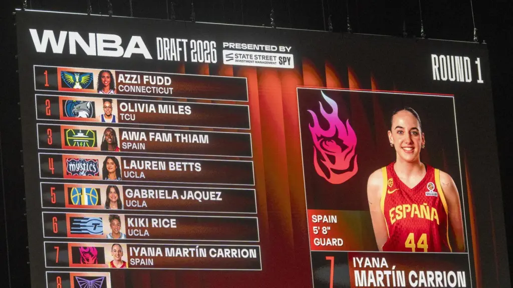 Iyana Martín, seleccionada en el puesto 7 del draft de la WNBA