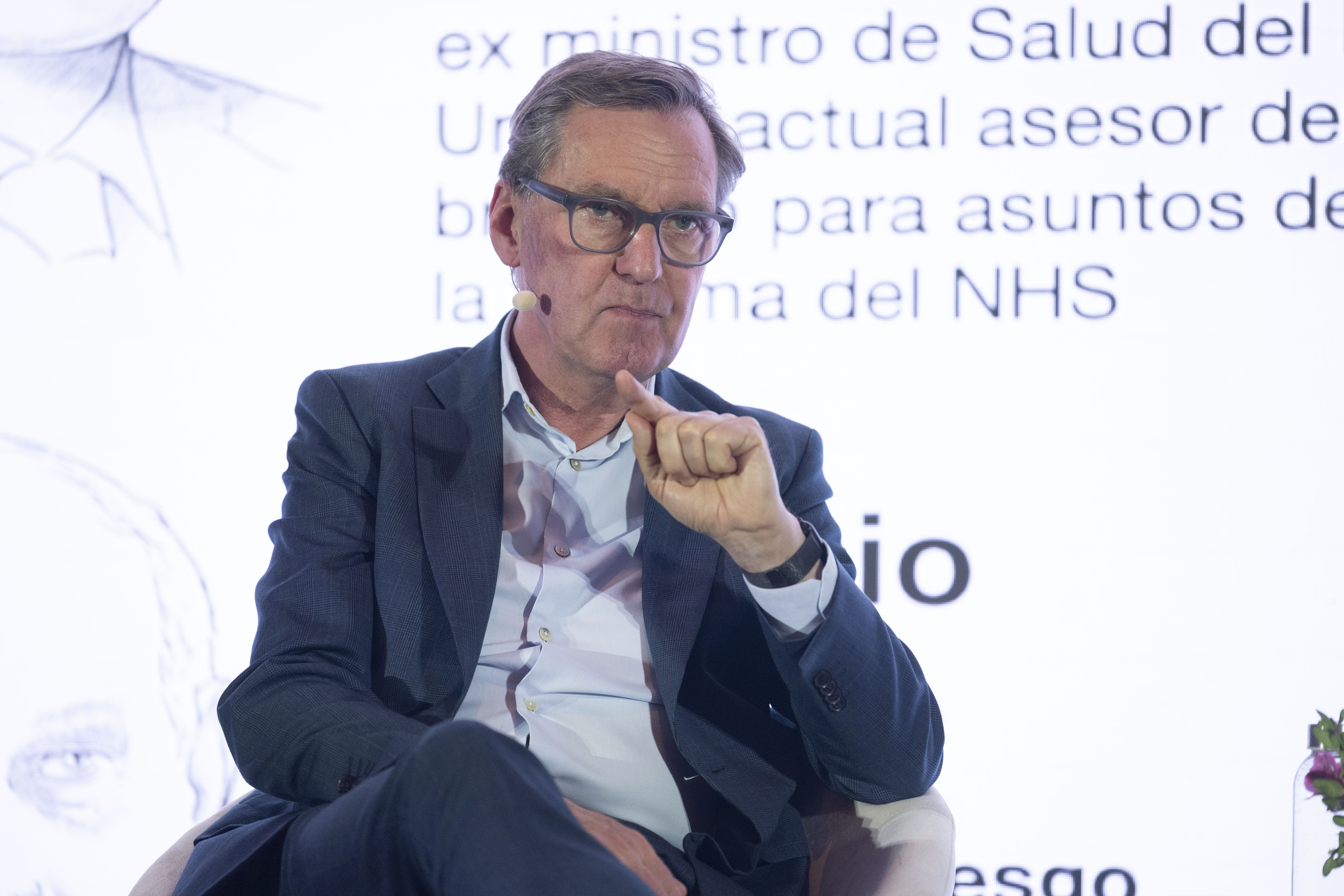 Alan Milburn en la VIII edición del Forbes Summit Healthcare esta semana. (Forbes España)