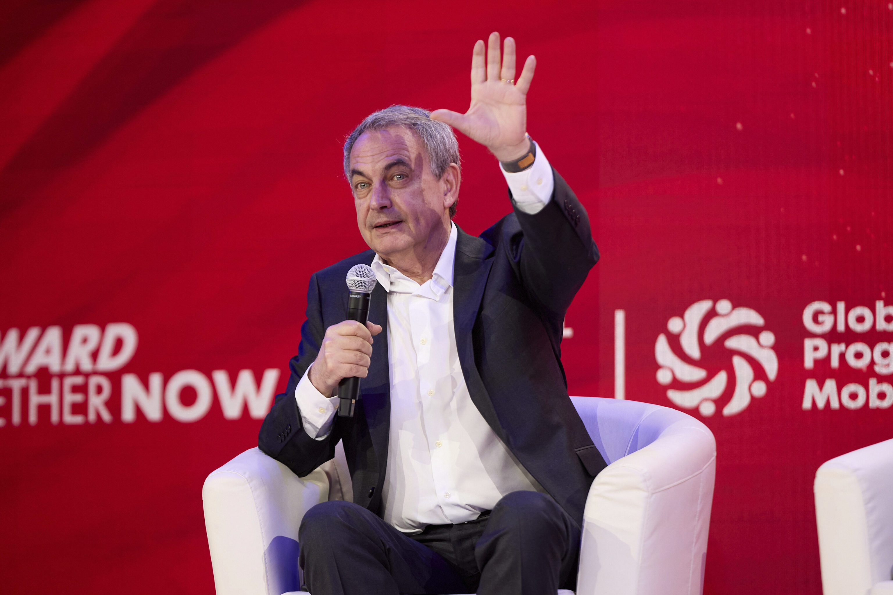 José Luis Rodríguez Zapatero, en la GPM.