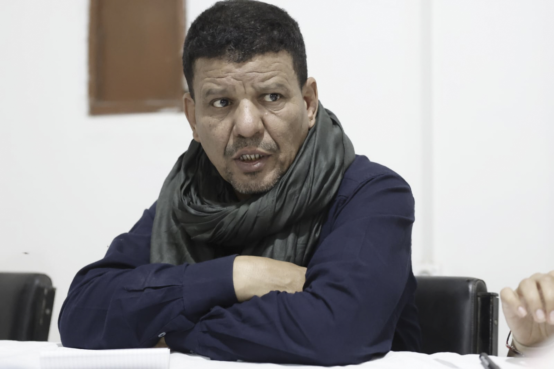 Mohamed Yeslem Beisat, ministro de Asuntos Exteriores saharaui.