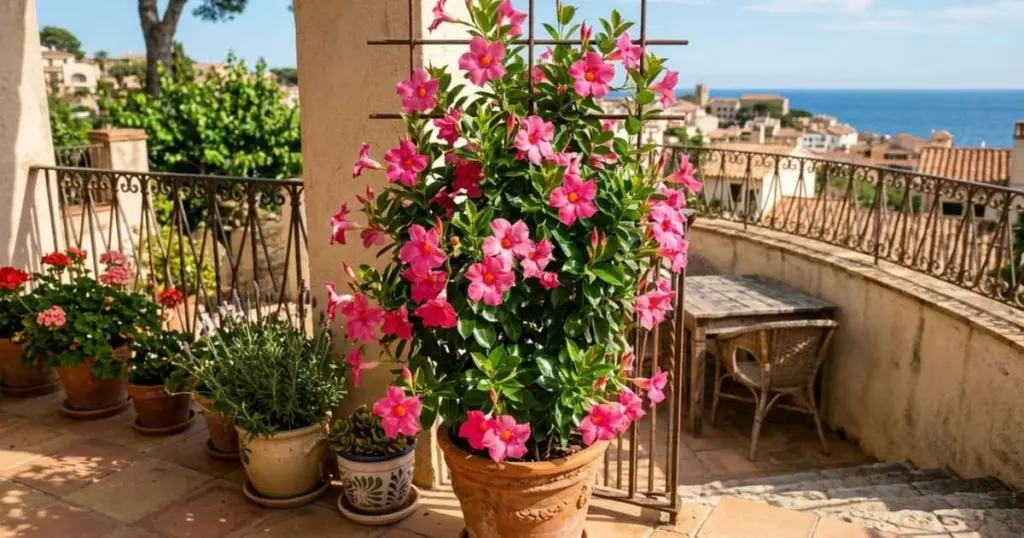 Dipladenia: la clave para flores exuberantes todo el año (y dónde plantarla)