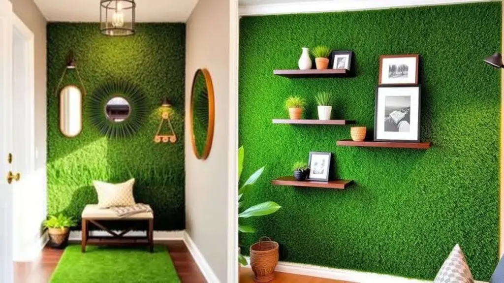 Diseño de interiores: el truco del césped artificial para renovar tu casa