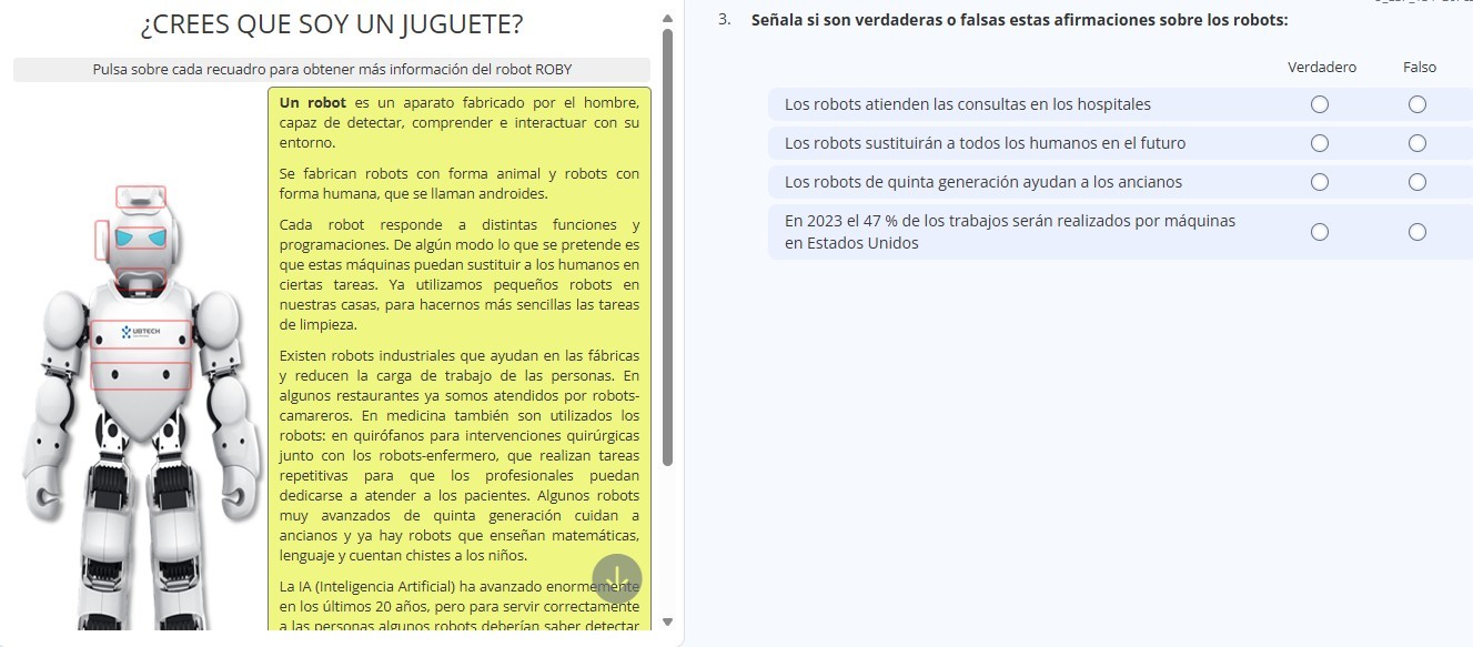 Modelo de examen de Competencia en Comunicación Lingüística.