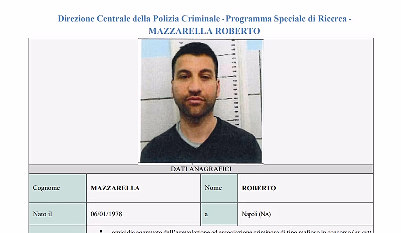 Boss Roberto Mazzarella wanted for a year and arrested on Friday