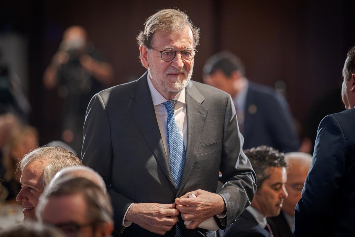 El expresidente del Gobierno, Mariano Rajoy, en Madrid. (Diego Radamés/Europa Press)