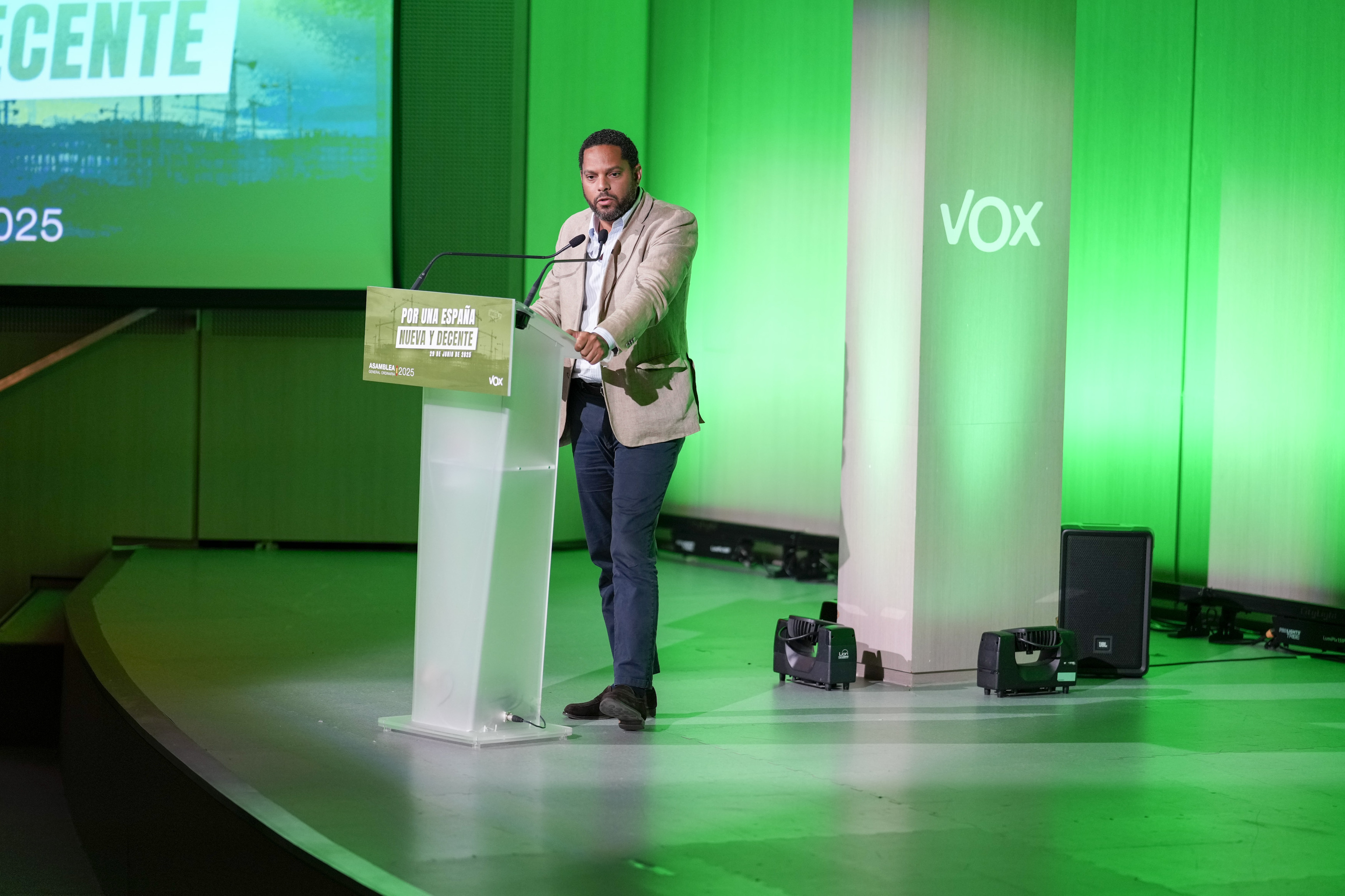 El secretario general de Vox, Ignacio Garriga, en una imagen de archivo