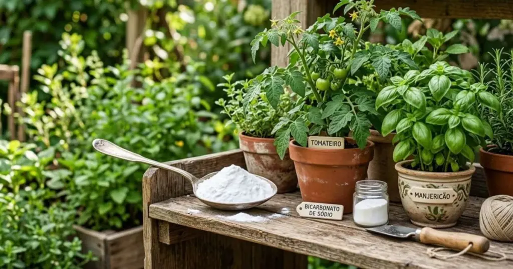 El bicarbonato de sodio en tu jardín: el secreto para plantas más fuertes y libres de hongos