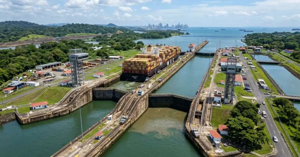 El Canal de Panamá se desborda: 38 tránsitos diarios y una amenaza oculta