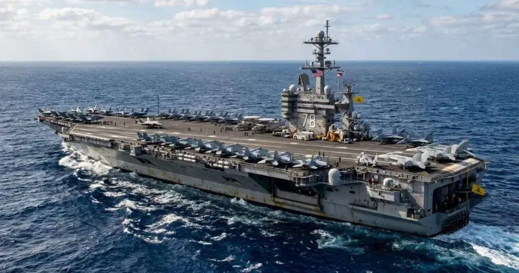 El gigante nuclear USS George H.W. Bush: las maniobras que redefinen la seguridad global