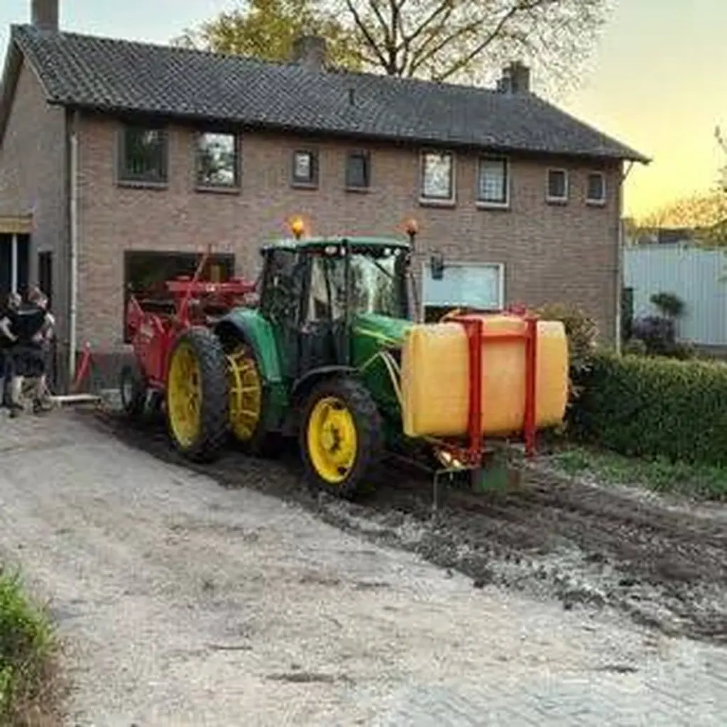 El jardín de Edwin en Ommen: 3 tractores y un secreto de cosecha