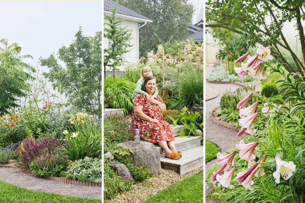El oasis de Heidi Kelahaara en Rajamäki: 3 trucos para un jardín de lujo