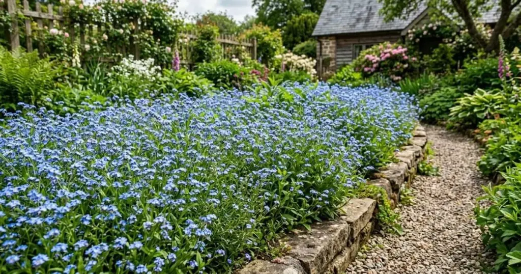 El secreto de las plantas azules: Cómo crear un jardín encantador con miosotis