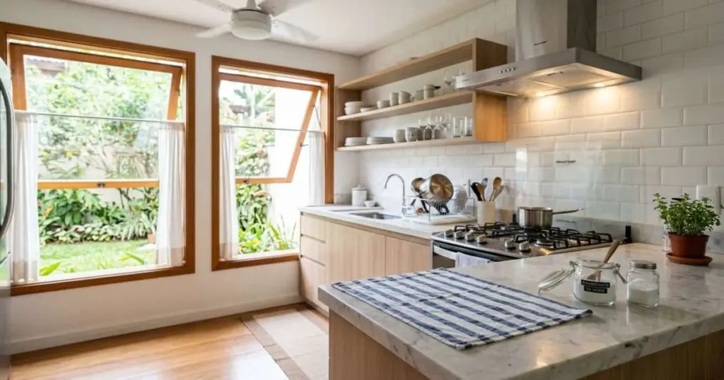 El secreto para eliminar el olor a grasa de tu cocina y mantenerla fresca