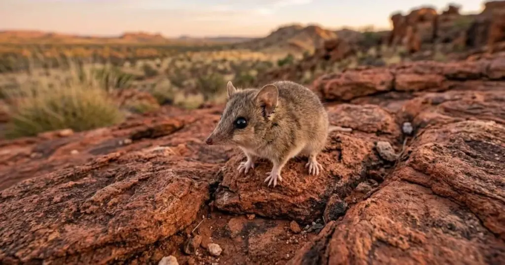 Este marsupial de apenas 3 gramos desconcierta a los biólogos: "Cabeza plana, cola peluda y el peso de un terrón de azúcar"