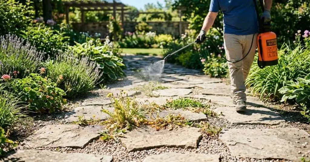 Este producto de limpieza que ya tienes en casa es mejor que el vinagre para eliminar malas hierbas