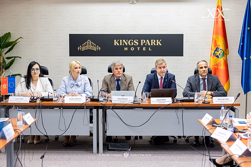 Joint Consultative Committee between the EU and Montenegro (JCC) on 24 April 2026 in Podgorica, Montenegro.