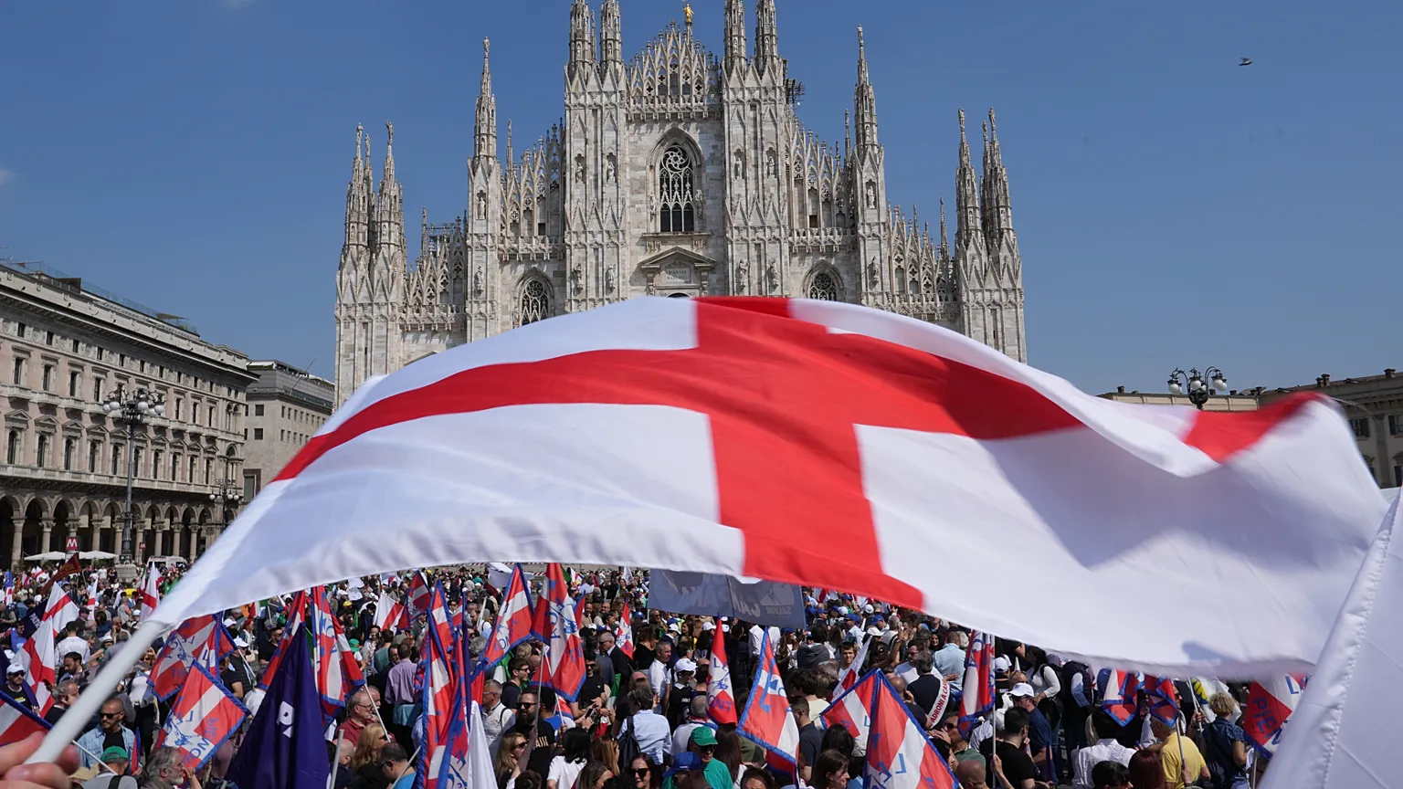 Patriots for Europe rally in Milan