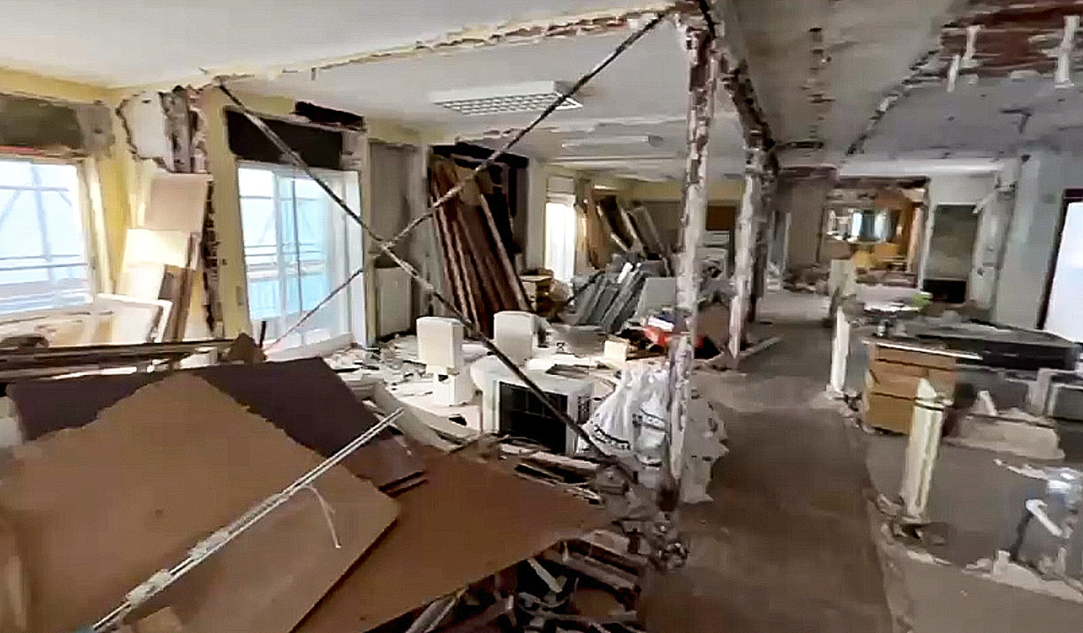 Interior del piso en el Paseo de la Castellana que el empresario de la trama Víctor de Aldama firmó para el ex ministro José Luis Ábalos.