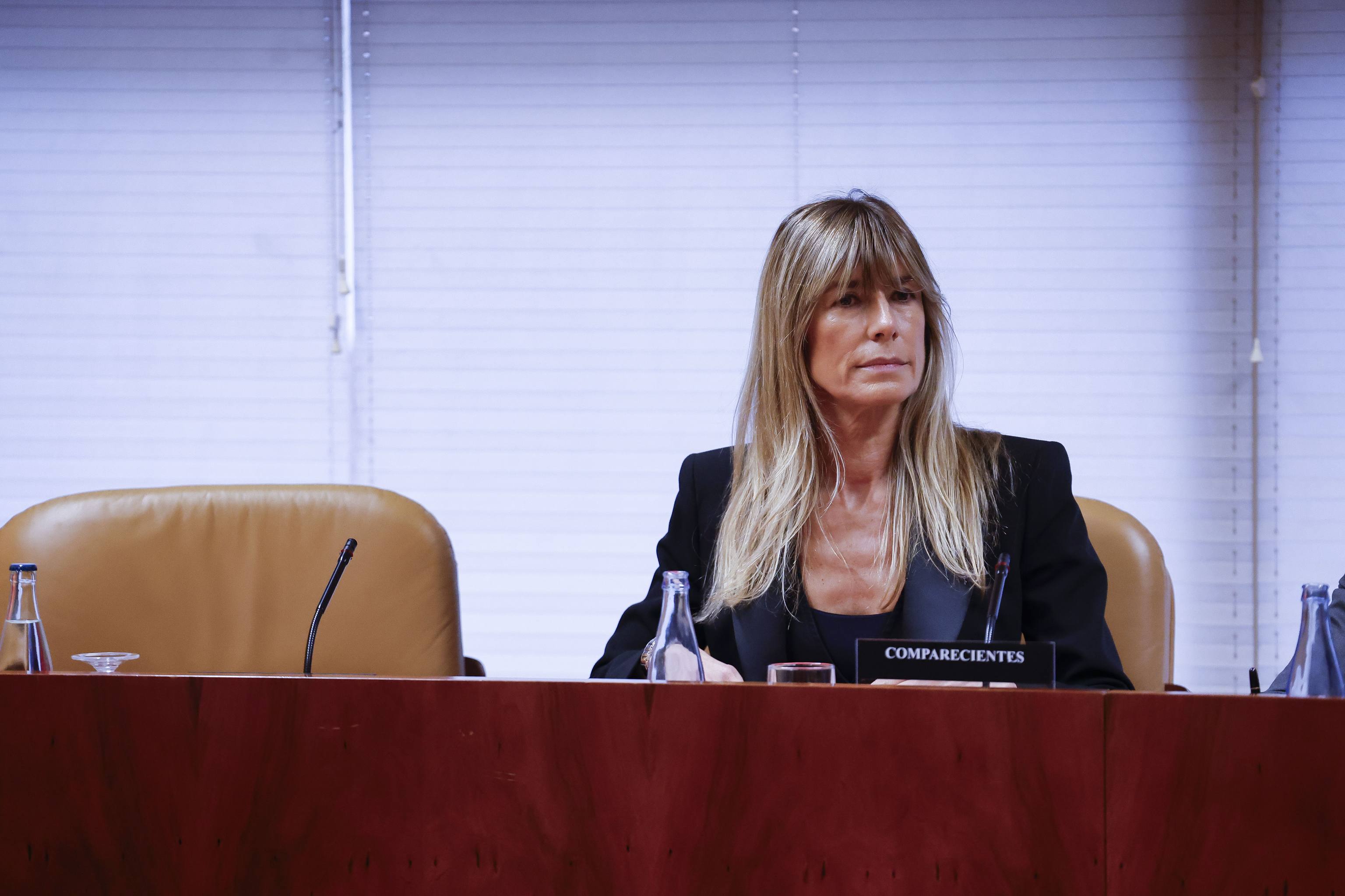 Begoña Gómez, esposa del presidente del gobierno Pedro Sánchez, ante la comisión de investigación sobre su cátedra en la Asamblea de Madrid