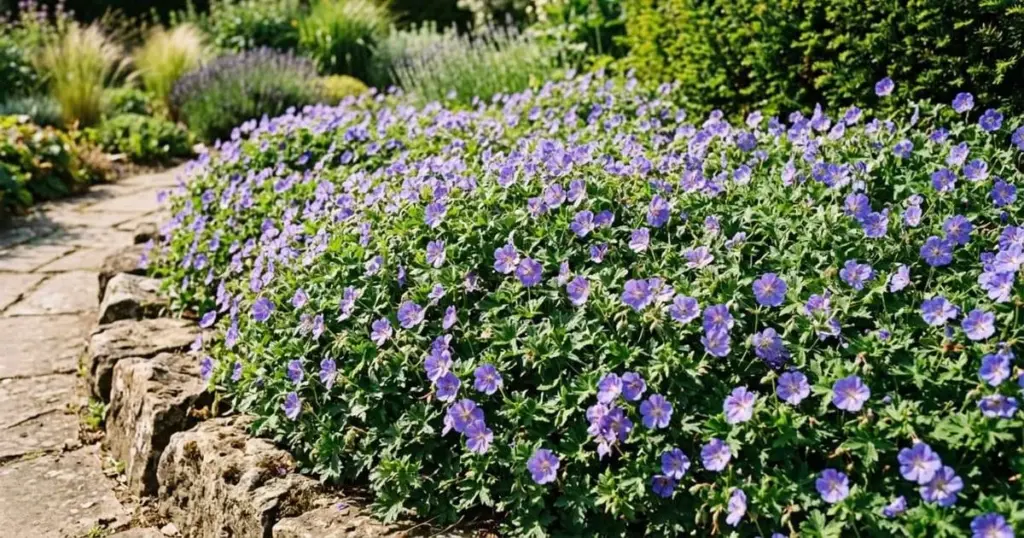Geranios fuera: esta flor azul te dará un jardín espectacular todo el año