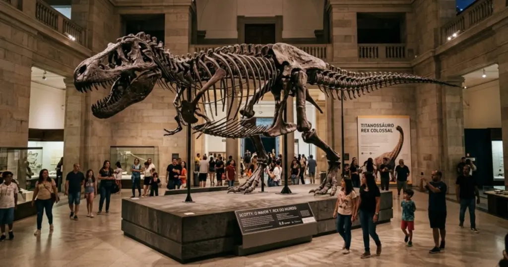 Gigante jurásico: las cicatrices en el T. rex más grande revelan una vida de batallas épicas