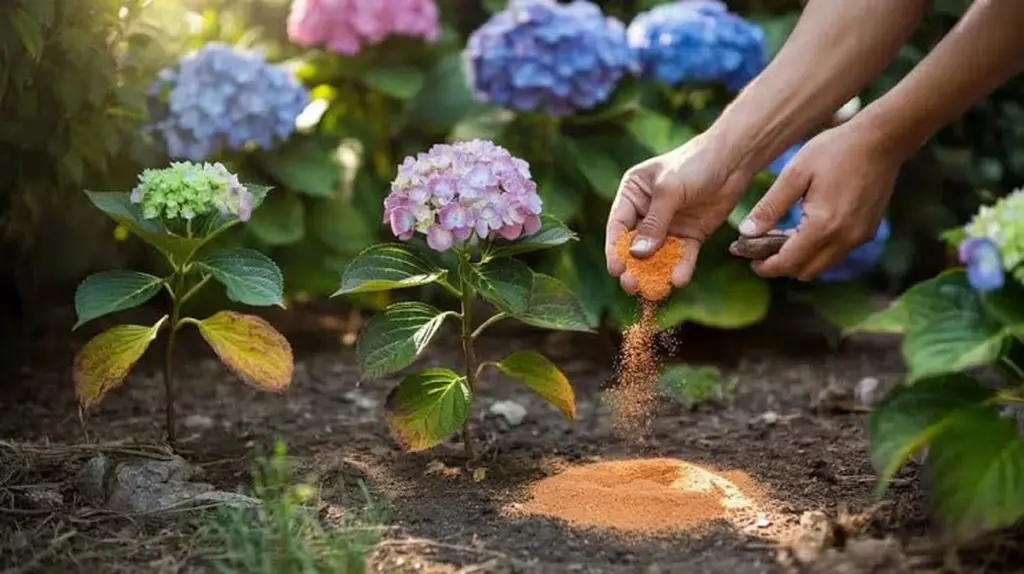 Hortensia marchita: el truco de la naranja para nivelar el pH del suelo