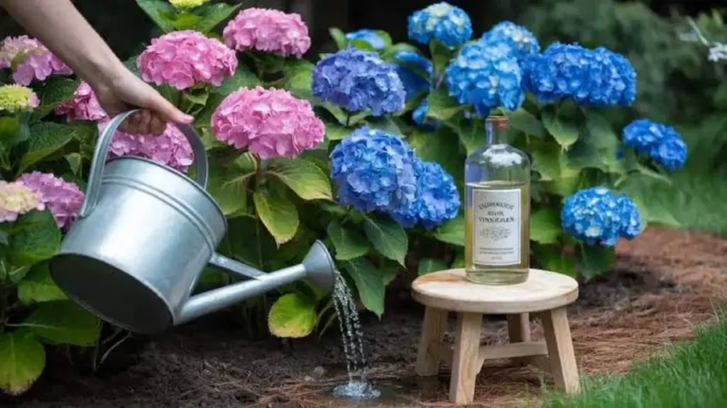 Hydrangea macrophylla: el truco del vinagre para ajustar el pH y recobrar el azul