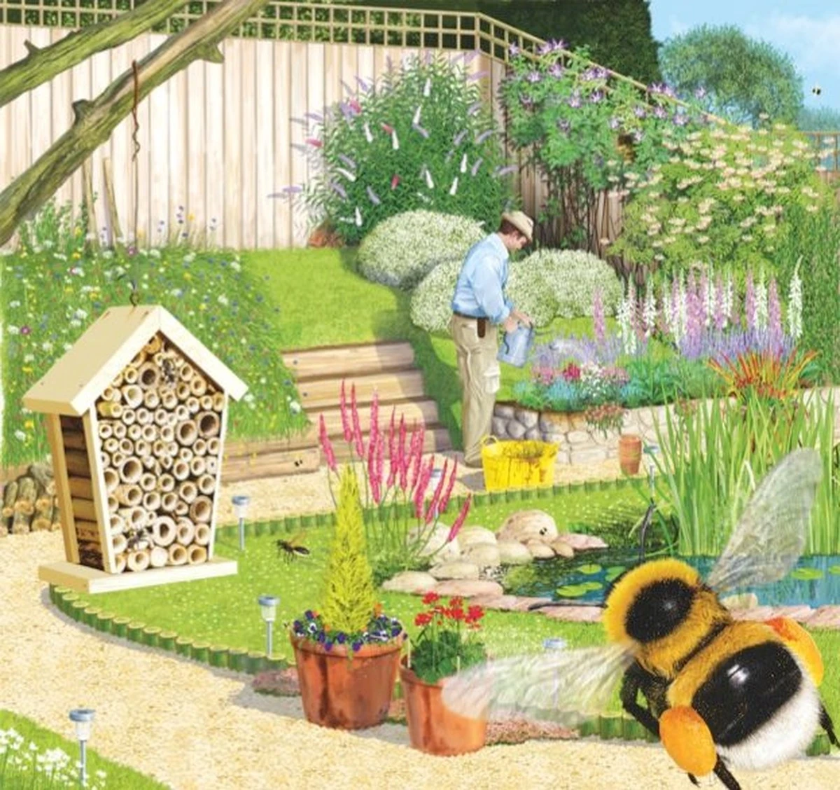 La abeja sobrevolando tu casa: la señal inesperada de prosperidad y equilibrio ecológico - image 1