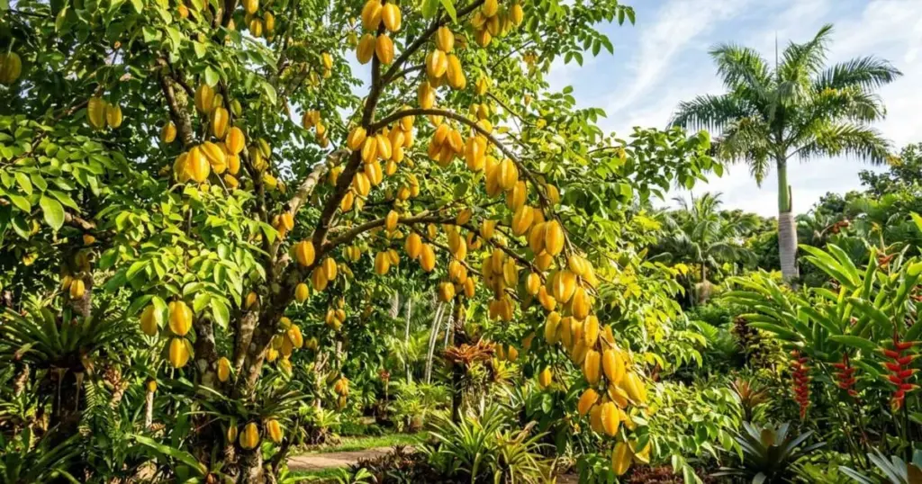 La carambola: la fruta estrella que transforma tu jardín en un huerto productivo