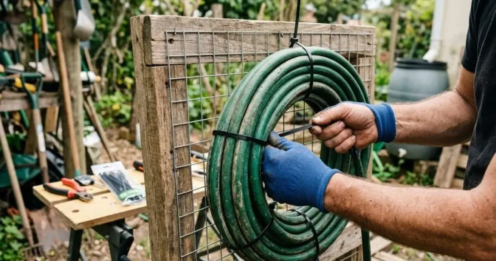 La manguera rota: tu tesoro escondido para crear dos piezas decorativas únicas