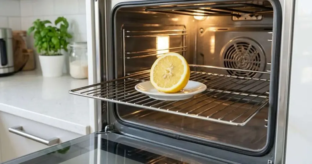 Limón en el horno apagado: el truco casero para eliminar olores persistentes