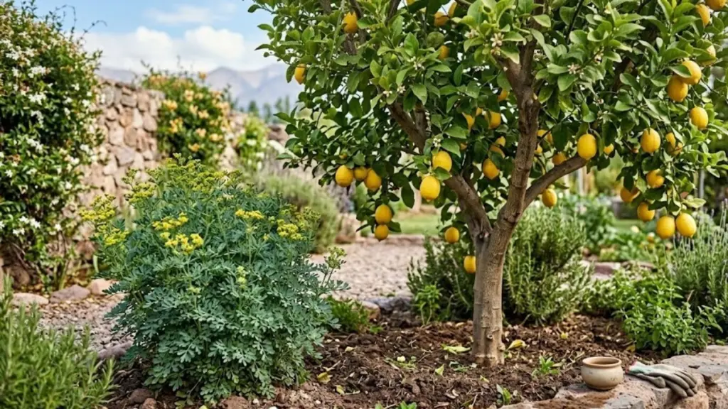 Limonero con plagas: el truco de la Ruda para una cosecha explosiva
