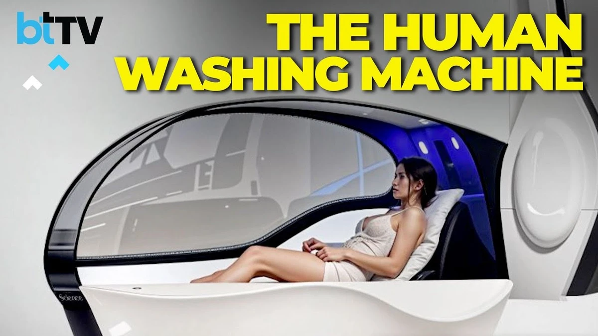 Máquina de lavado humana: el invento de Science Inc. que te baña en 15 minutos - image 1