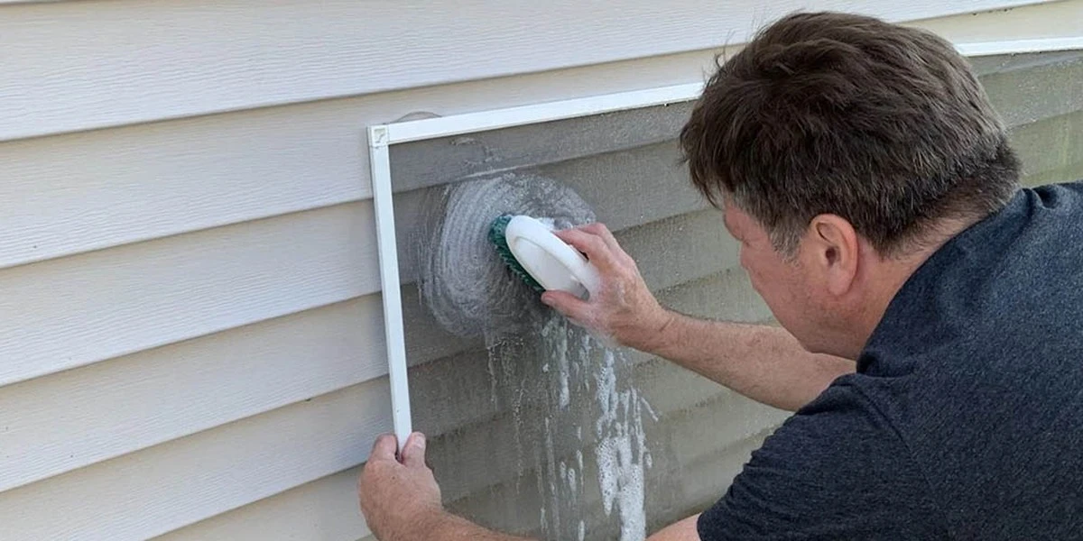 Mosquitera impecable y sin frotar: el truco del periódico para eliminar la calima - image 1