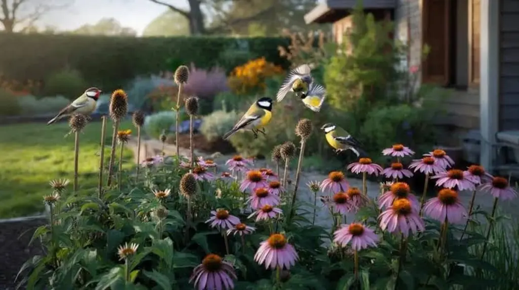 Pájaros de jardín: por qué plantar Echinacea purpurea en marzo los salvará