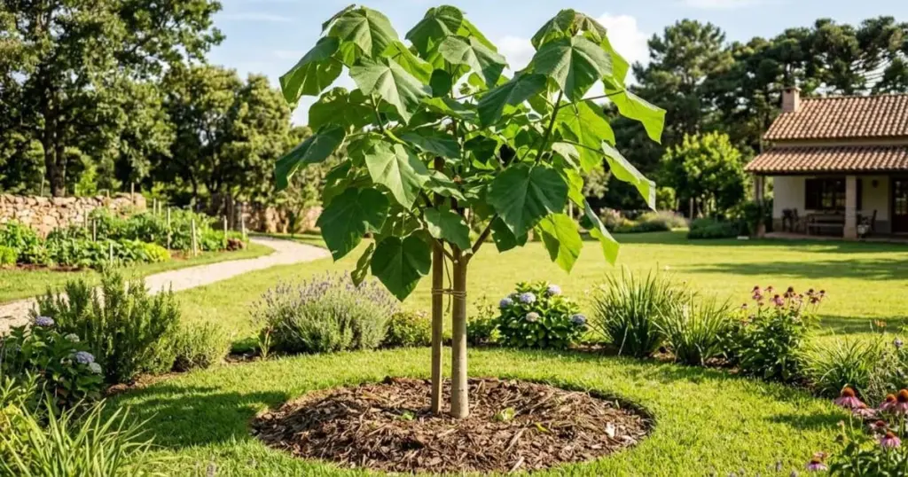 Paulownia: El árbol 'milagro' que te dará sombra en tiempo récord