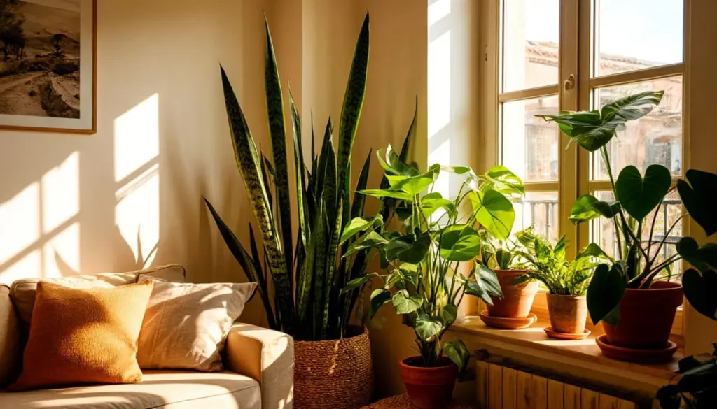 Pisos oscuros: el método para lucir Sansevieria y Zamioculca sin luz