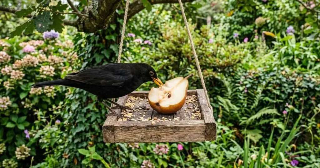 Por qué cortar frutas por la mitad es el secreto para que las aves de tu jardín nunca se vayan