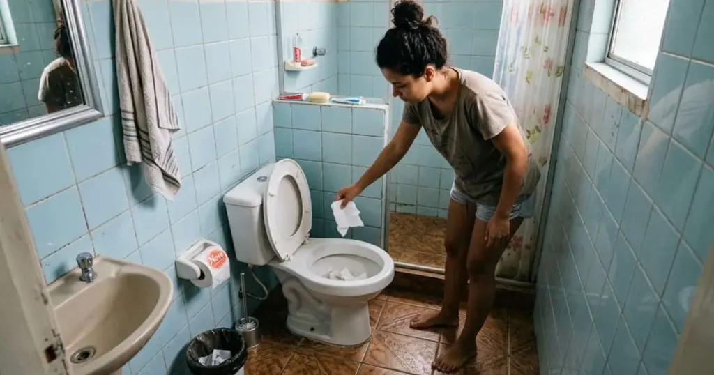 Por que jogar papel higiênico no vaso sanitário te custa caro