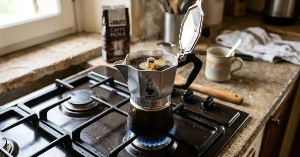 Por qué los italianos mojan el filtro de café con agua fría antes de prepararlo