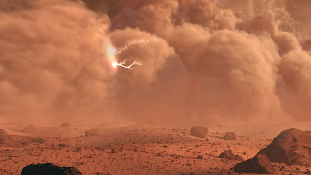 Rayos en Marte: El rover Perseverance captó un fenómeno que desafía la física - image 1