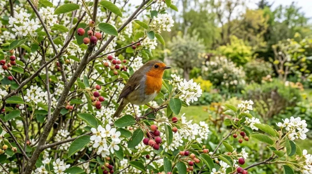 Salva al Petirrojo europeo: el truco del Amelanchier para revivir tu jardín