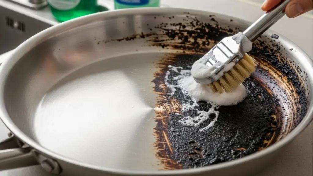 Sartenes y ollas como nuevas: el truco del Bicarbonato de sodio para no frotar