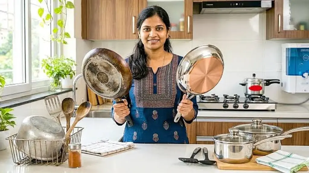 Utensilios de cocina con Teflón dañado: el riesgo invisible que debes evitar