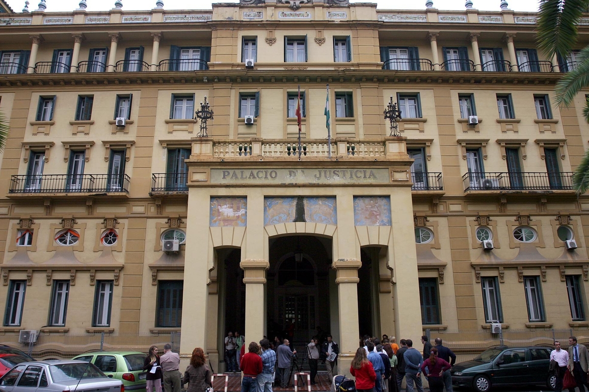 Fachada de la Audiencia Provincial de Málaga (Europa Press)