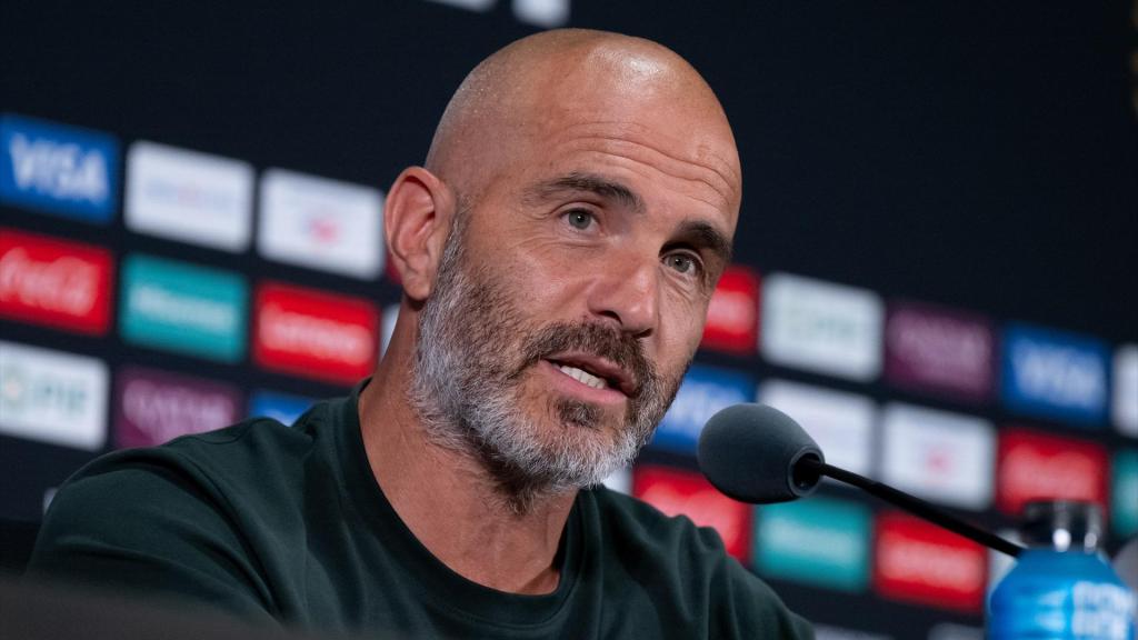 Enzo Maresca, en rueda de prensa.