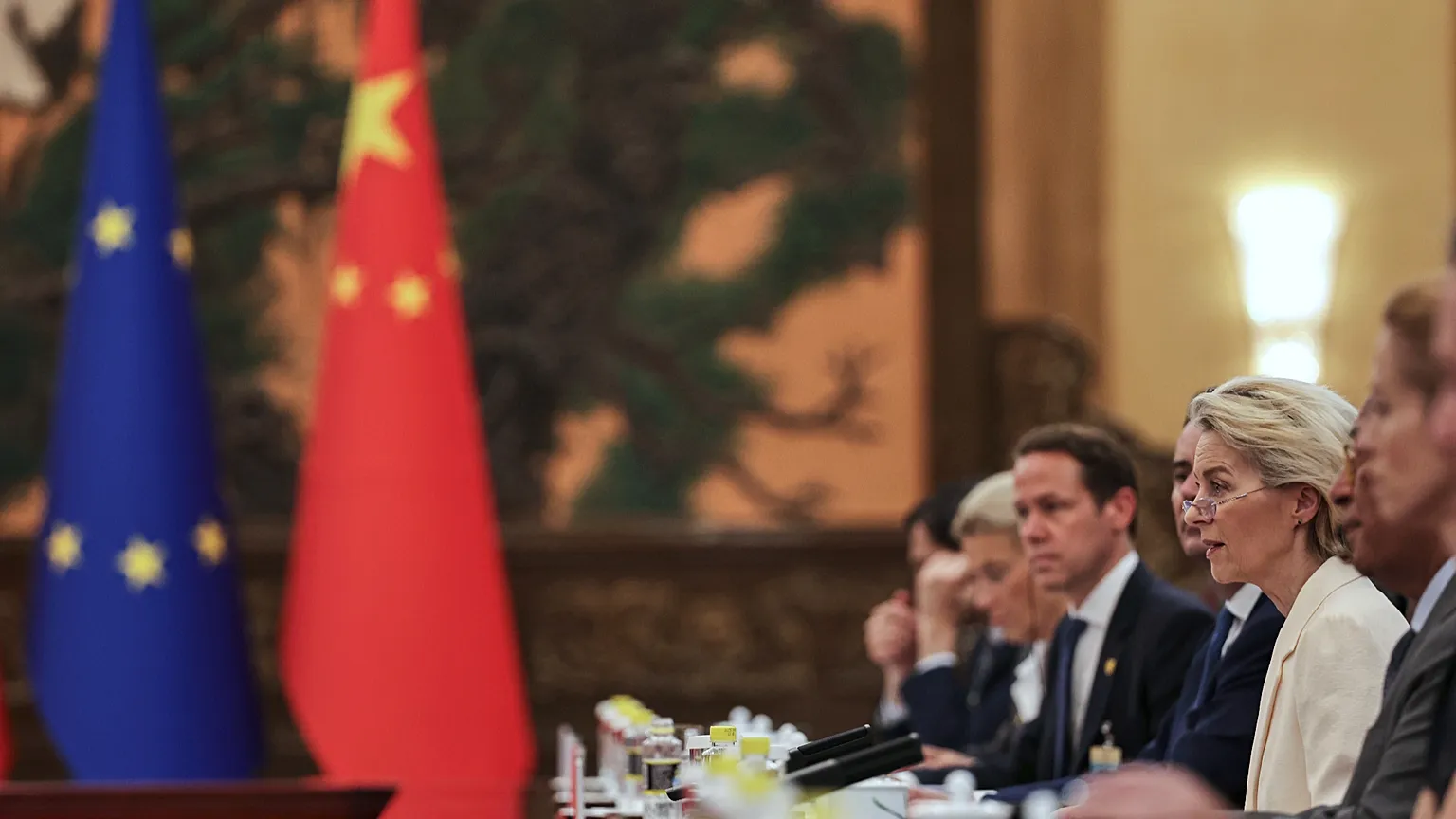 The EU-China summit, July 2025, Beijing, China.