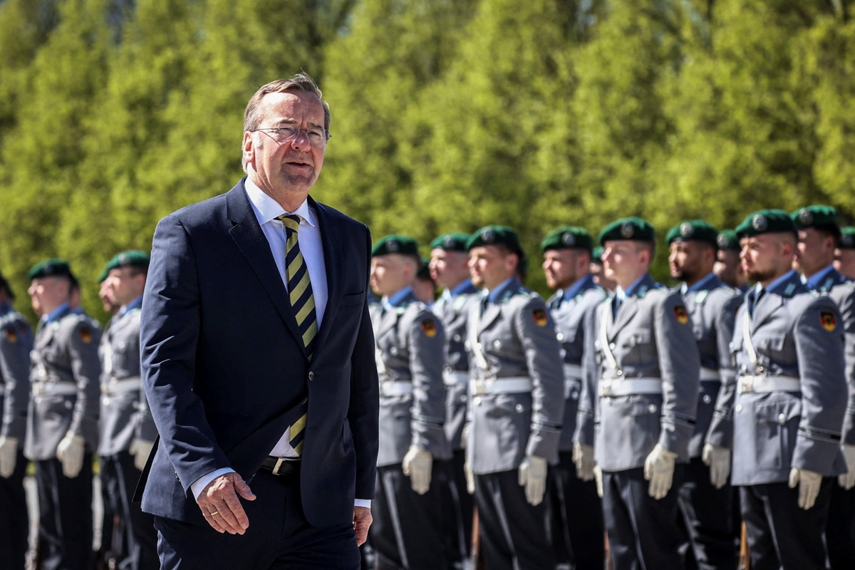 Ministro de Defensa de Alemania, Boris Pistorius (REUTERS/Nadja Wohlleben)