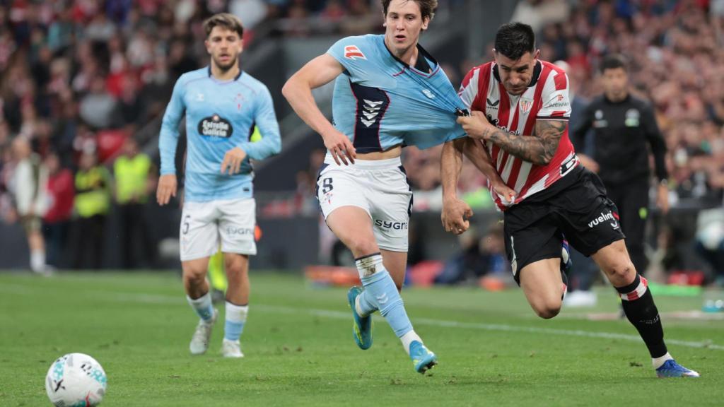 Fernando López, jugador del Celta.